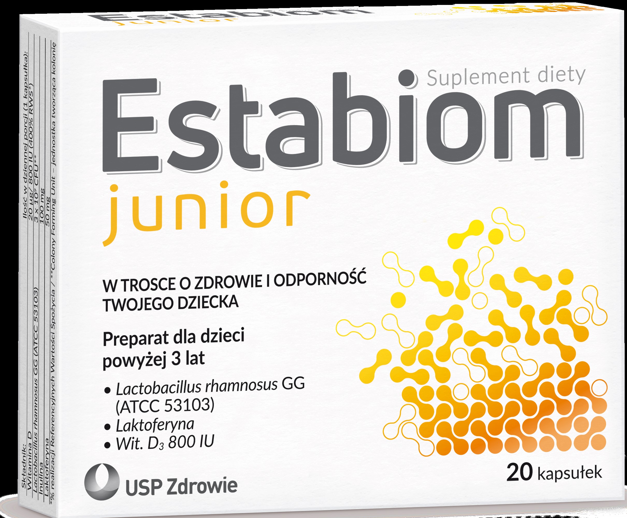 Estabiom Junior 20 kapsułek 