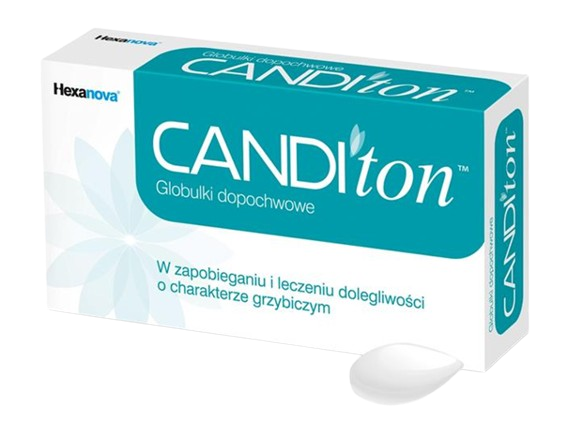 Canditon globulki dopochwowe, 10 x 2 g