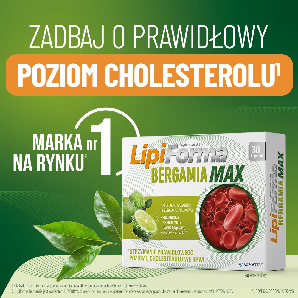 Lipiforma Bergamia Max, 30 kapsułek twardych