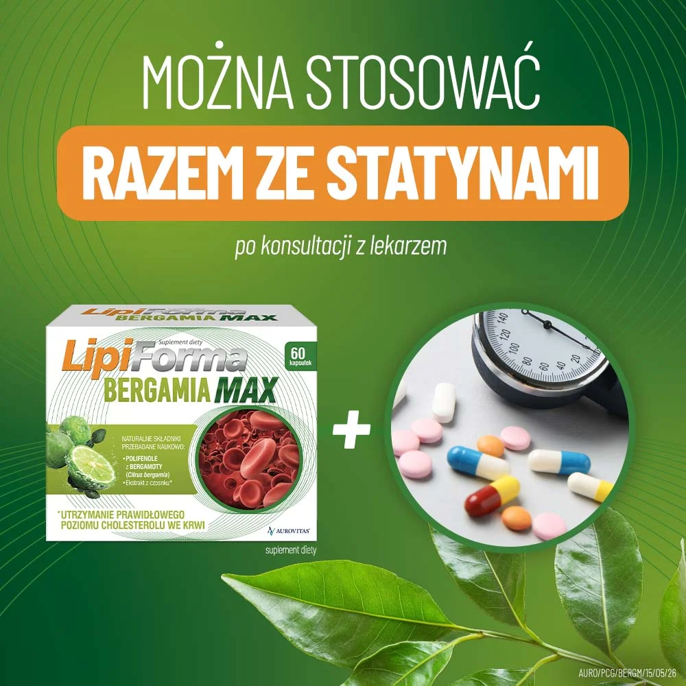 Lipiforma Bergamia Max, 60 kapsułek twardych