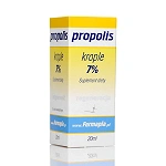 Propolis 7%, krople doustne ze składnikami wspierającymi odporność, 20 ml
