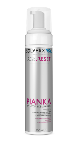 Solverx Age Reset pianka, 200 ml