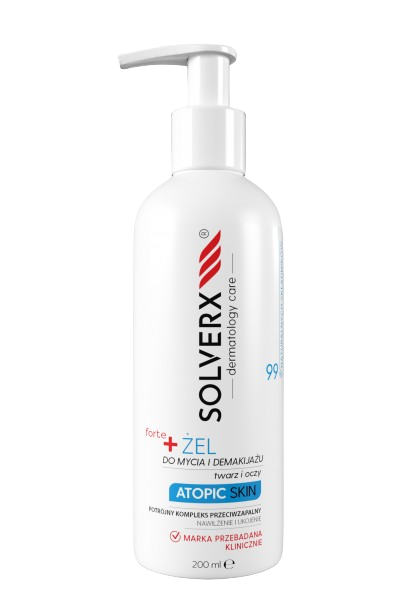  SOLVERX ATOPIC SKIN +forte żel, 200 ml