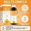 MultiOmega, syrop z olejem z ryb morskich wzmacniającym odporność, 250 ml
