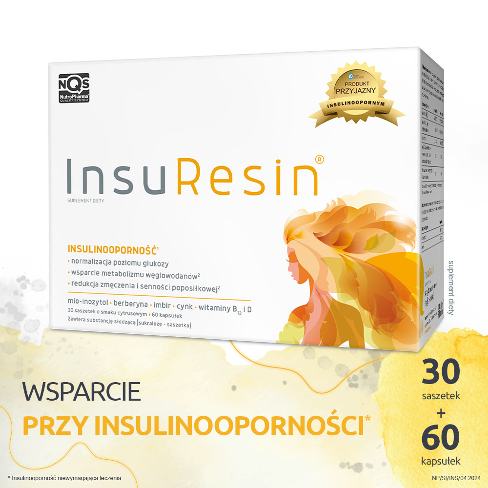 Insuresin, 30 saszetek + 60 kapsułek