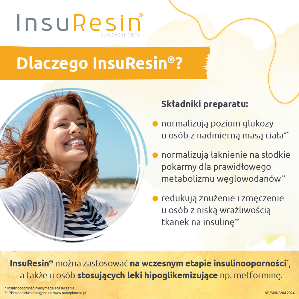 Insuresin, 30 saszetek + 60 kapsułek