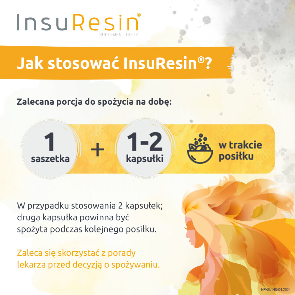 Insuresin, 30 saszetek + 60 kapsułek