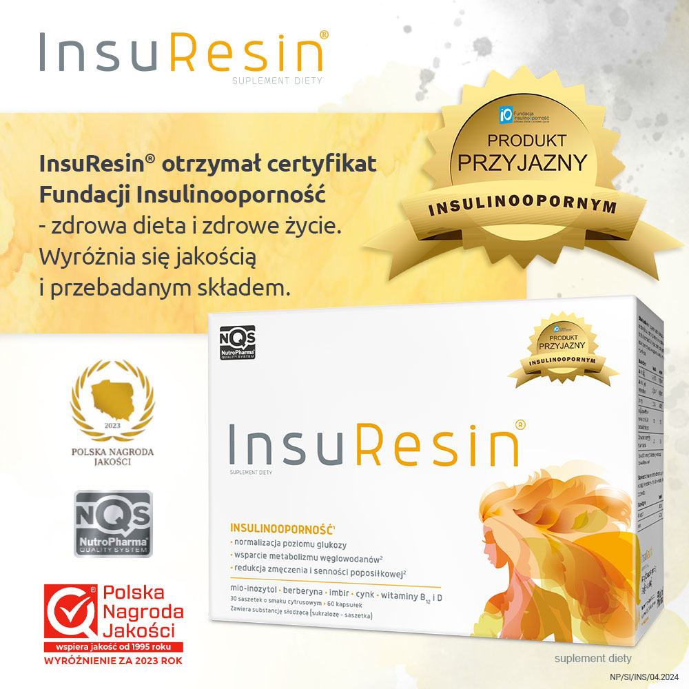 Insuresin, 30 saszetek + 60 kapsułek