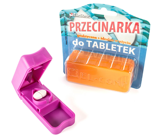 Przecinarka do tabletek ułatwiające dawkowanie tabletek,1 szt.