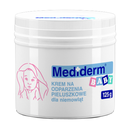 Mediderm Baby, krem na odparzenia pieluszkowe, 125 g