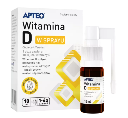 APTEO Witamina D w sprayu, 10 ml