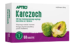 Karczoch APTEO tabletki ze składnikami wspomagającymi wątrobę i trawienie, 60 szt.