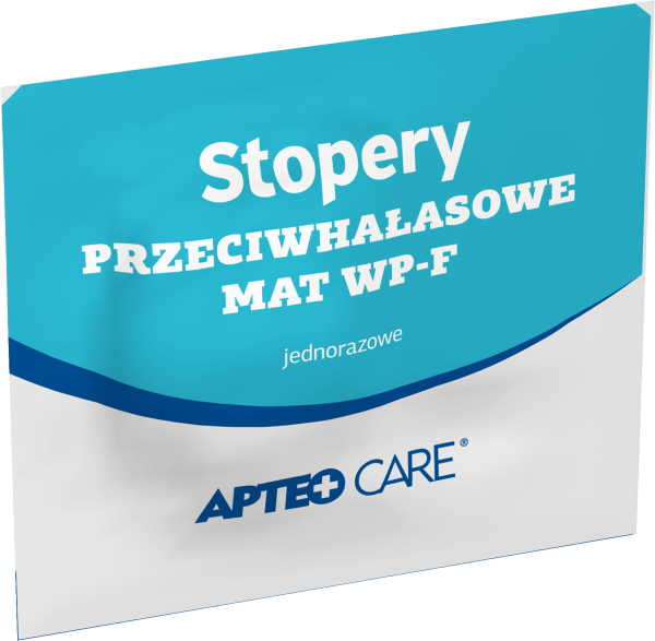 Stopery przeciwhałasowe APTEO CARE, wkładki douszne tłumiące hałas, 1 para