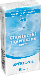 Chusteczki higieniczne Soft APTEO CARE do oczyszczania nosa, 10 x 10 szt.