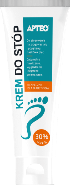 Krem do stóp APTEO, krem z mocznikiem do codziennej pielęgnacji, 75 ml