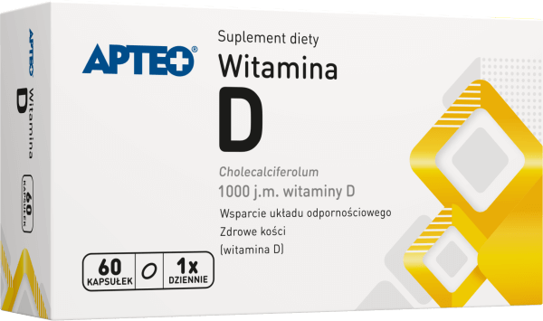 Witamina D APTEO kapsułki 60 szt.