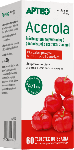 Acerola APTEO, tabletki z witaminą C o smaku pomarańczowym, 60 szt.