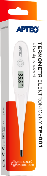 Termometr elektroniczny APTEO CARE TE-001, 1 szt.