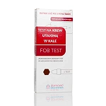 FOB TEST do wykrywania krwi utajonej w kale wykrywający hemoglobinę, 1 szt.