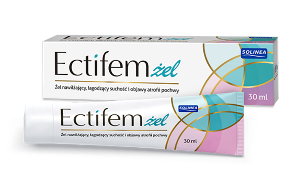 Ectifem, żel intymny nawilżający i łagodzący suchość, 30 ml