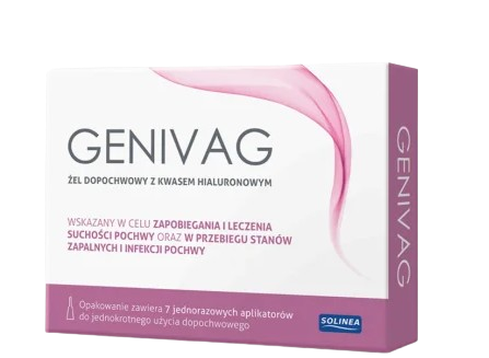 Genivag 7 aplikatorów x 5 g