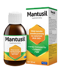 Mantusil płyn ze składnikami wspomagającymi błonę gardła, 150 ml