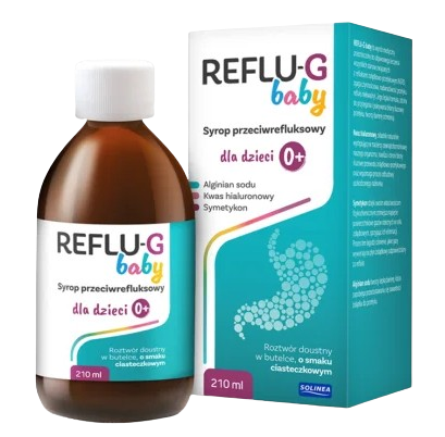 Reflu-G&#x20;Baby,&#x20;syrop&#x20;przeciwrefluksowy,&#x20;210&#x20;ml