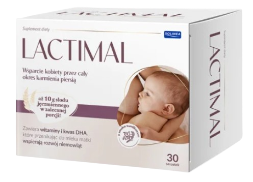 Lactimal 30 saszetek, smak waniliowy