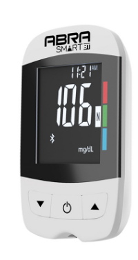 ABRA Smart BT zestaw do pomiaru poziomu glukozy we krwi, 1 szt.