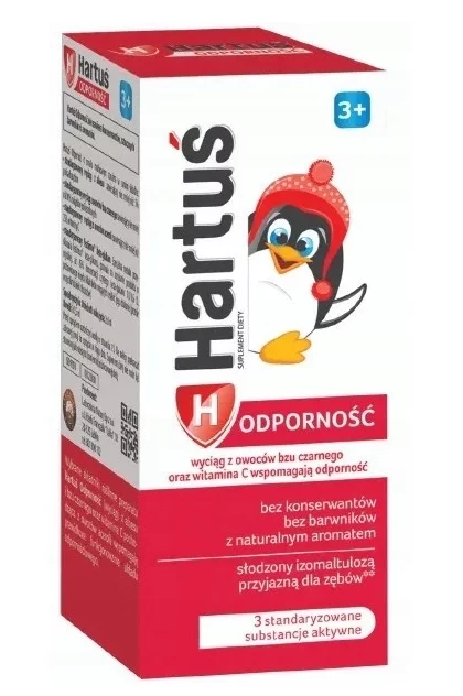 Hartuś Odporność, syrop 120 ml
