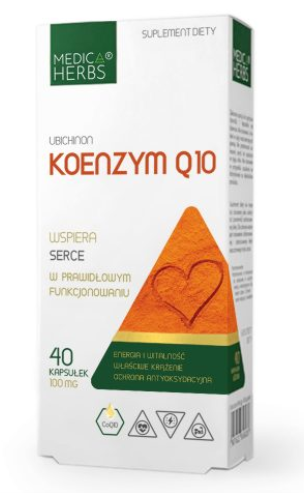 Medica Herbs, koenzym Q10, 40 kaps.