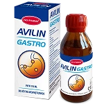 Avilin Gastro , płyn na zgagę i nieżyt żołądka, 110 ml