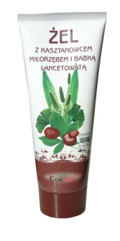GorVita żel z kasztanowcem, miłorzębem i babką lancetowatą, 200 ml