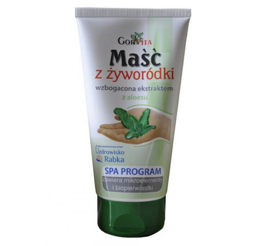 Maść z żyworódki wzbogacona ekstraktem z aloesu, 130 ml