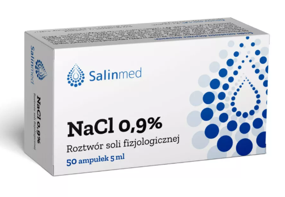 Salinmed, roztwór soli fizjologicznej 5 ml x 50 sztuk