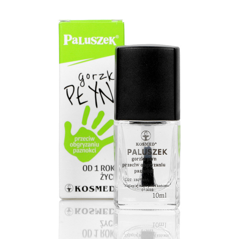 Paluszek,  gorzki płyn przeciw obgryzaniu paznokci, 10 ml