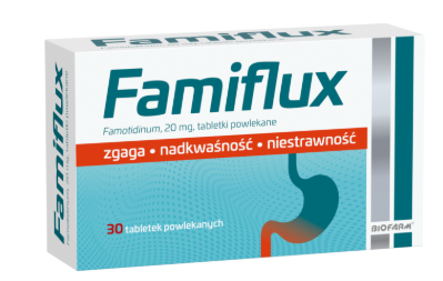 Famiflux 20 mg 30 tabletek powlekanych