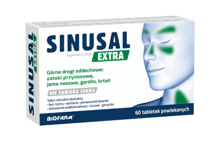 Sinusal Extra, 60 tabletek powlekanych