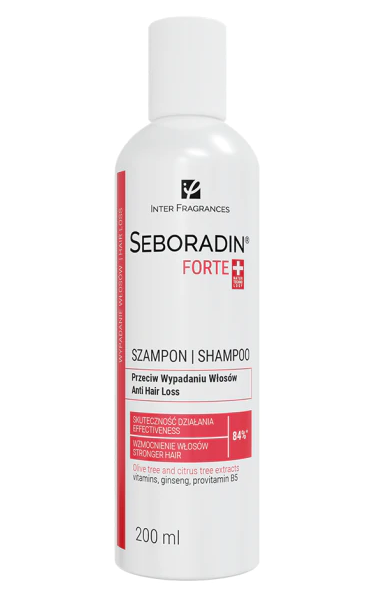 Seboradin Forte, szampon przeciw wypadaniu włosów, 200 ml