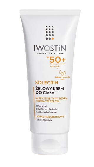 Iwostin Solecrin żelowy krem do ciała SPF 50+, 200 ml