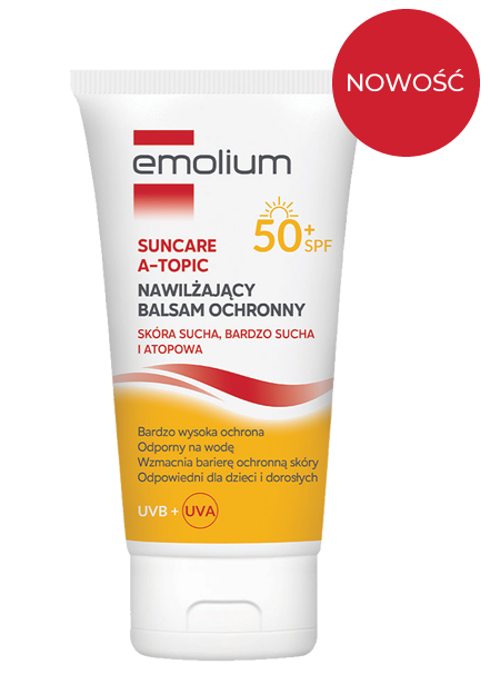 Emolium A-Topic Suncare, balsam ochronny, SPF 50+, 150 ml