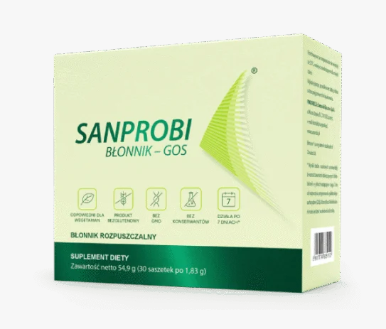 Sanprobi Błonnik-Gos 30 saszetek