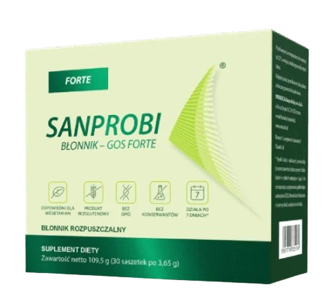 Sanprobi Błonnik - Gos Forte 30 saszetek