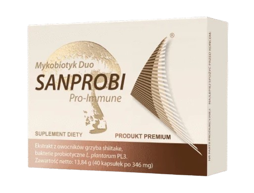 Sanprobi Pro-Immune, 40 kapsułek