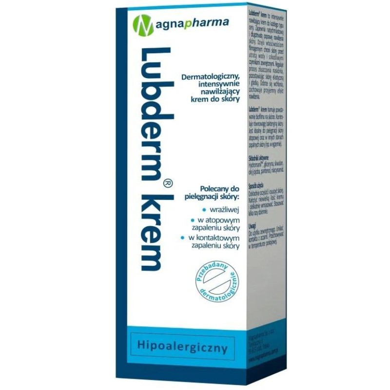 Lubderm krem dermatologiczny intensywnie nawilżający do skóry, 100 ml