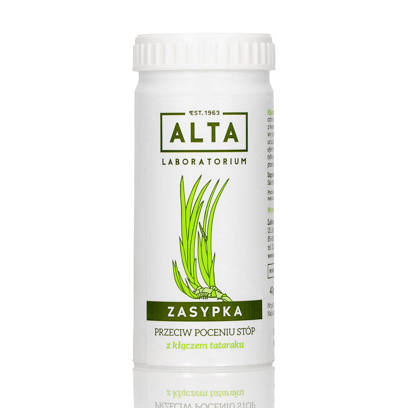 Alta , zasypka przeciw poceniu stóp, 40 g