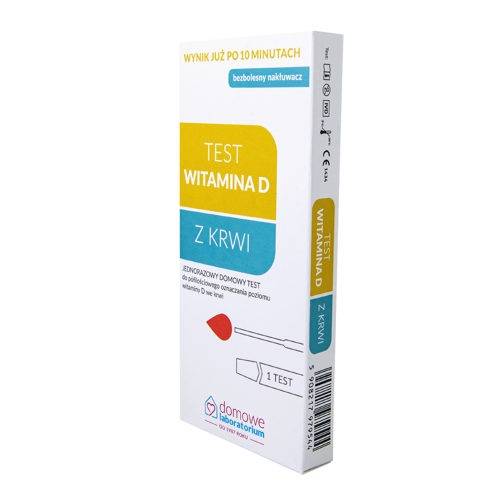 Test Witamina D test do oznaczania poziomu witaminy D, 1 szt.