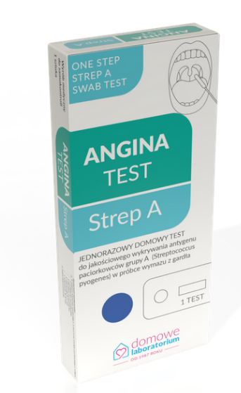 Angina Strep A test, 1 szt.