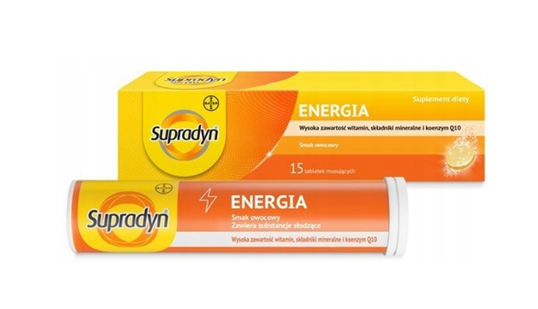Supradyn Energia, 15 tabletek  musujących