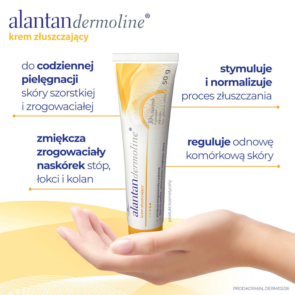 Alantandermoline,  krem złuszczający, 50 g